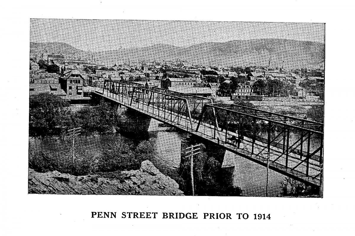 Penn Street Bridge Prior to 1914